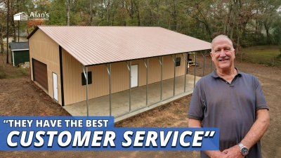 Video thumbnail for 42x50 - Vertical Garage - Mike