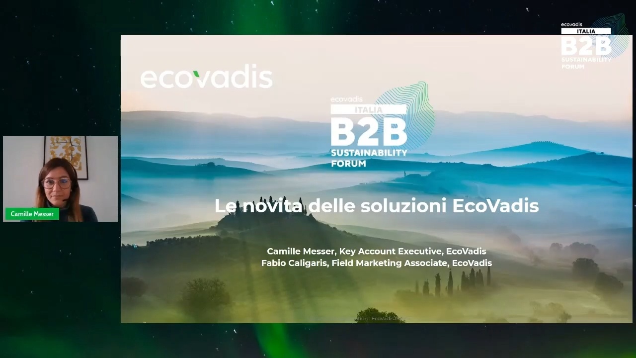 EcoVadis - Le Novità Delle Soluzioni EcoVadis [B2B Sustainability Forum ...