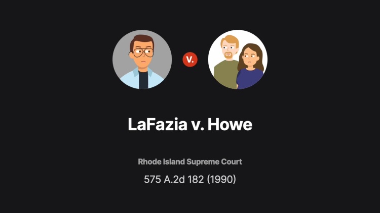 LaFazia v. Howe