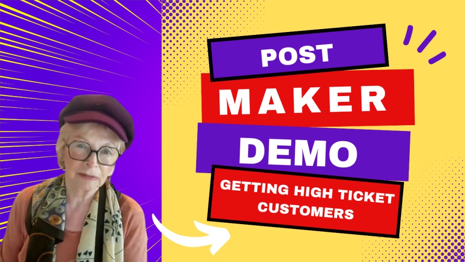 Want to see the Post Maker Demo?