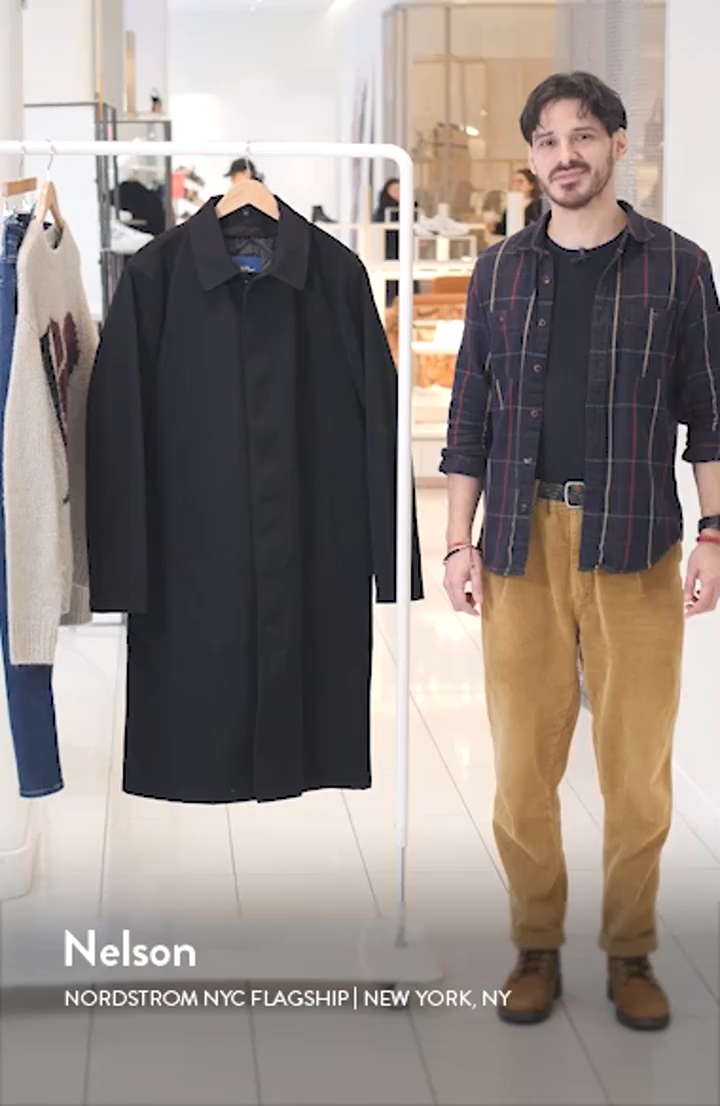 Hart Schaffner Marx Joshua Hooded Raincoat | Nordstrom