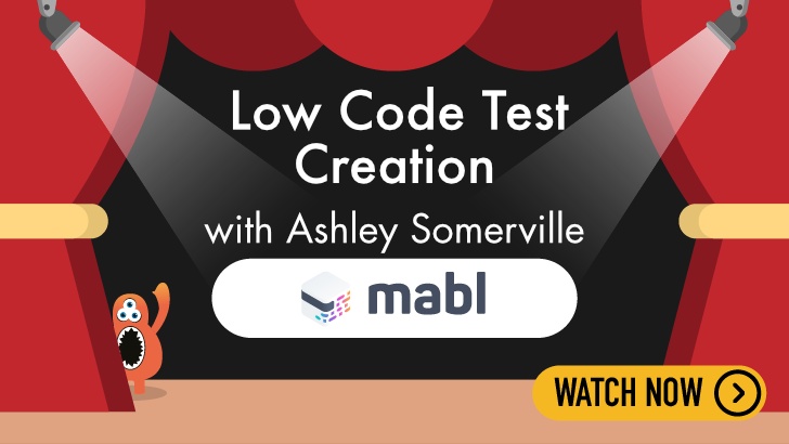 Low Code Test Creation