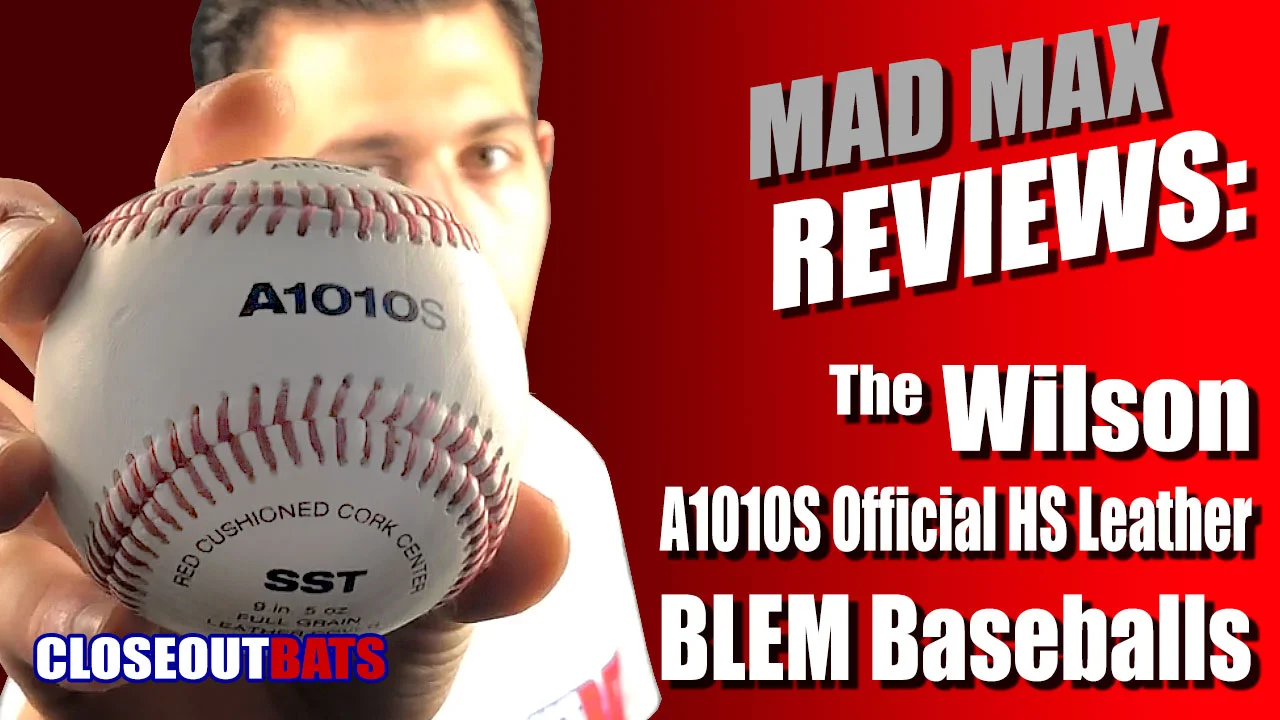 Wilson A1010S Blemished (blem) Baseballs