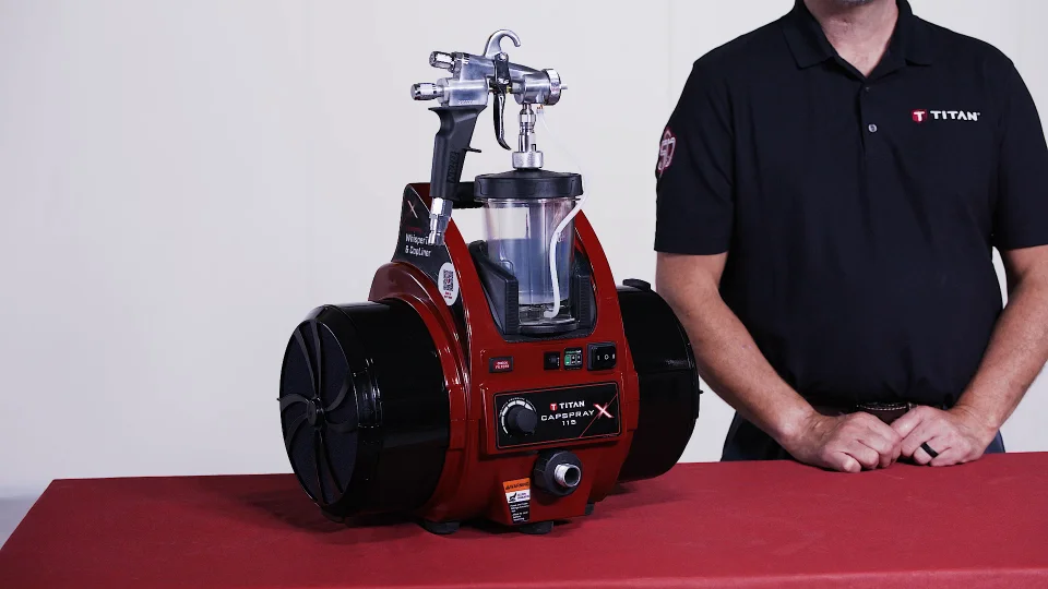 Capspray X 115 | Capspray X™ Series, Parts & Accessories | Titan Tool