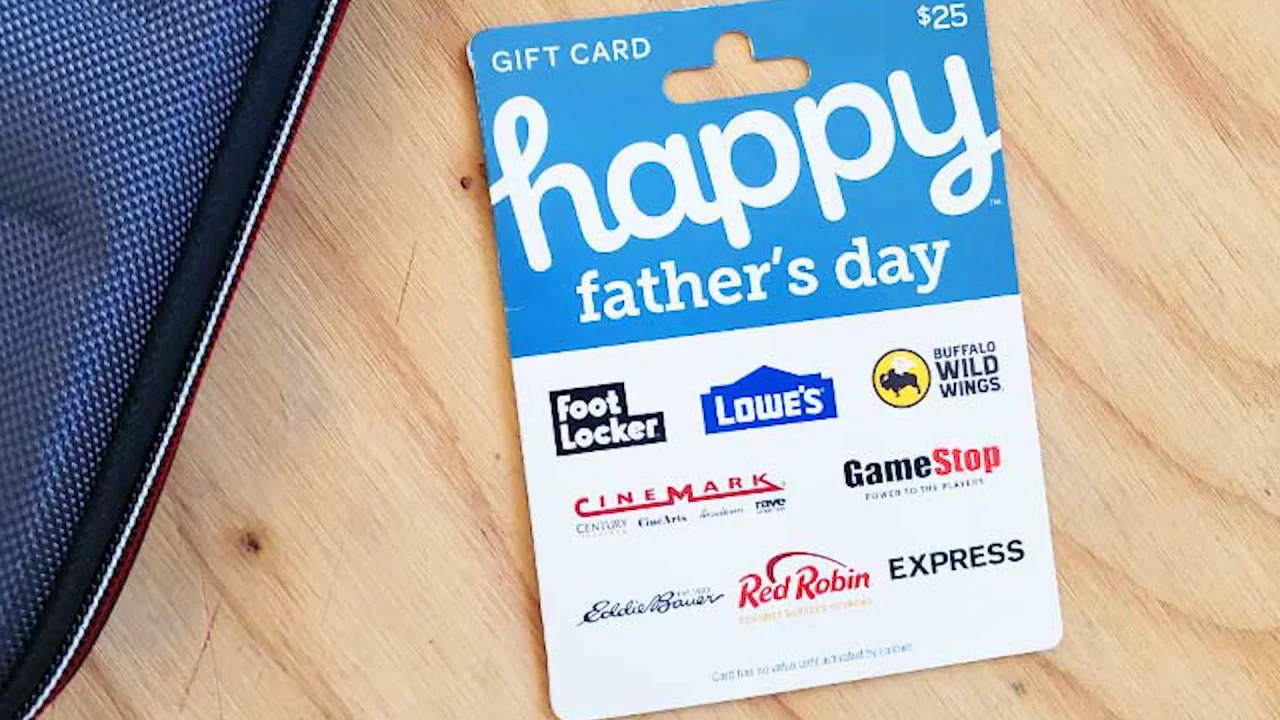 Best gift cards hot sale for father's day