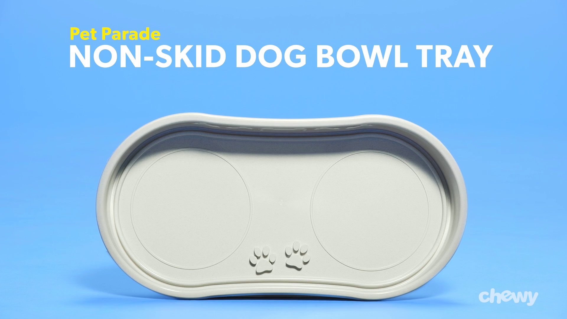 No mess 2024 dog bowl tray