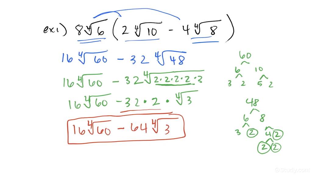Simplifying a Basic Product with a Root Index Greater Than 2 Using the