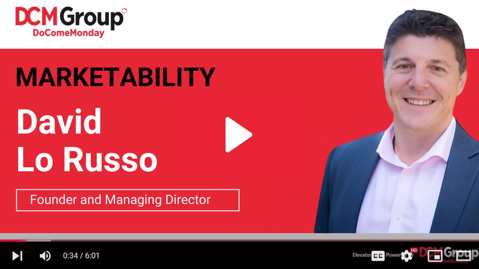 Marketability Elevator Pitch