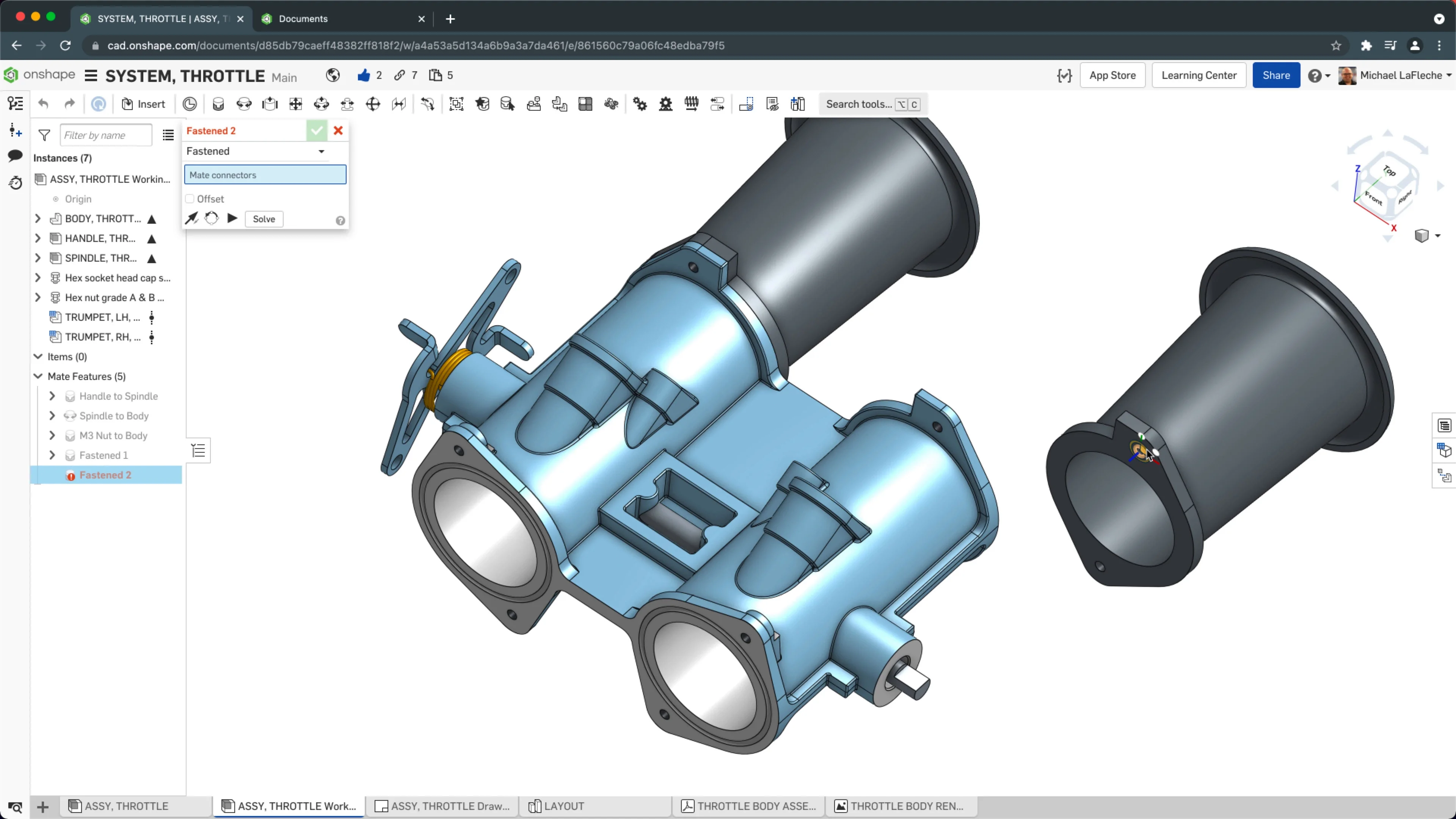Working with Assemblies in Onshape