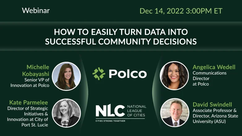 How To Turn Big Data Into Successful Community Decisions