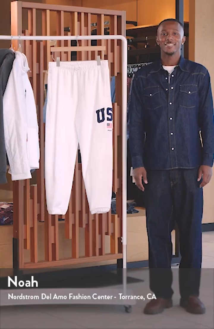 Polo Ralph Lauren Flag Fleece Sweatpants | Nordstrom