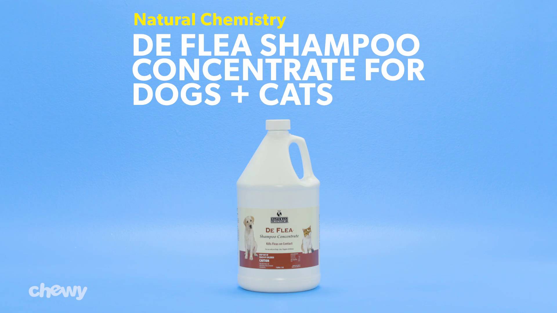 Natural chemistry clearance de flea shampoo