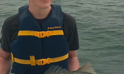30 knots of wind can't keep the Fishbuck