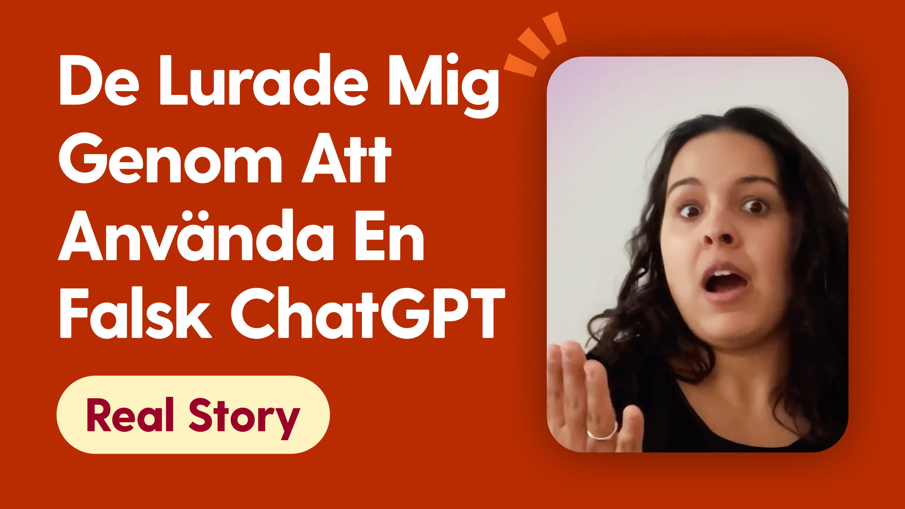 De lurade mig genom att använda en falsk ChatGPT