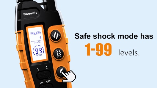 Bousnic Remote Waterproof Dog Training Collar, 3300-ft
