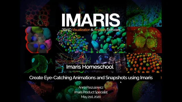 Create Eye-Catching Animations and Snapshots using Imaris- Oxford Instruments Create Eye-Catching Animations and Snapshots using Imaris- Oxford Instruments
