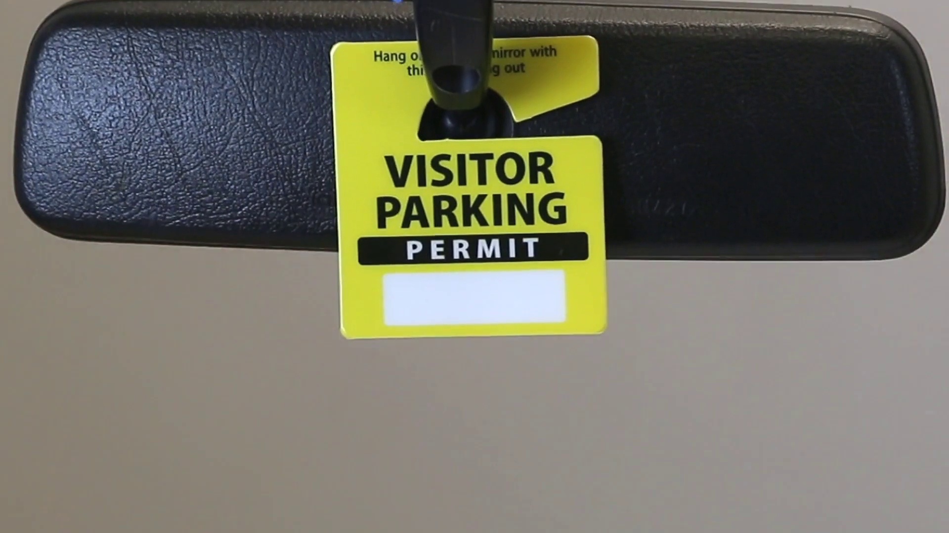 Stock Parking Permit PP-2004-BLANK