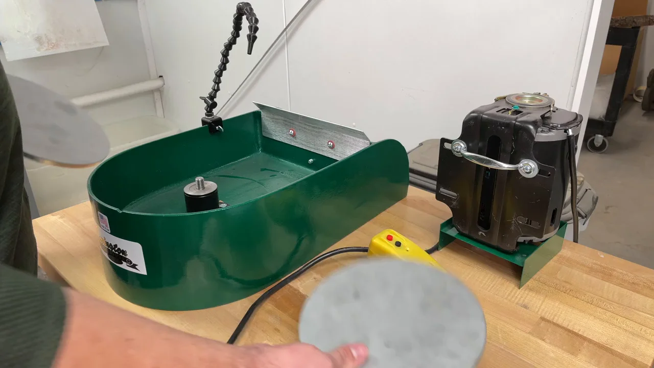 Setting Up a Covington Maxi-Lap Grinder Setting Up a Covington Maxi-Lap Grinder