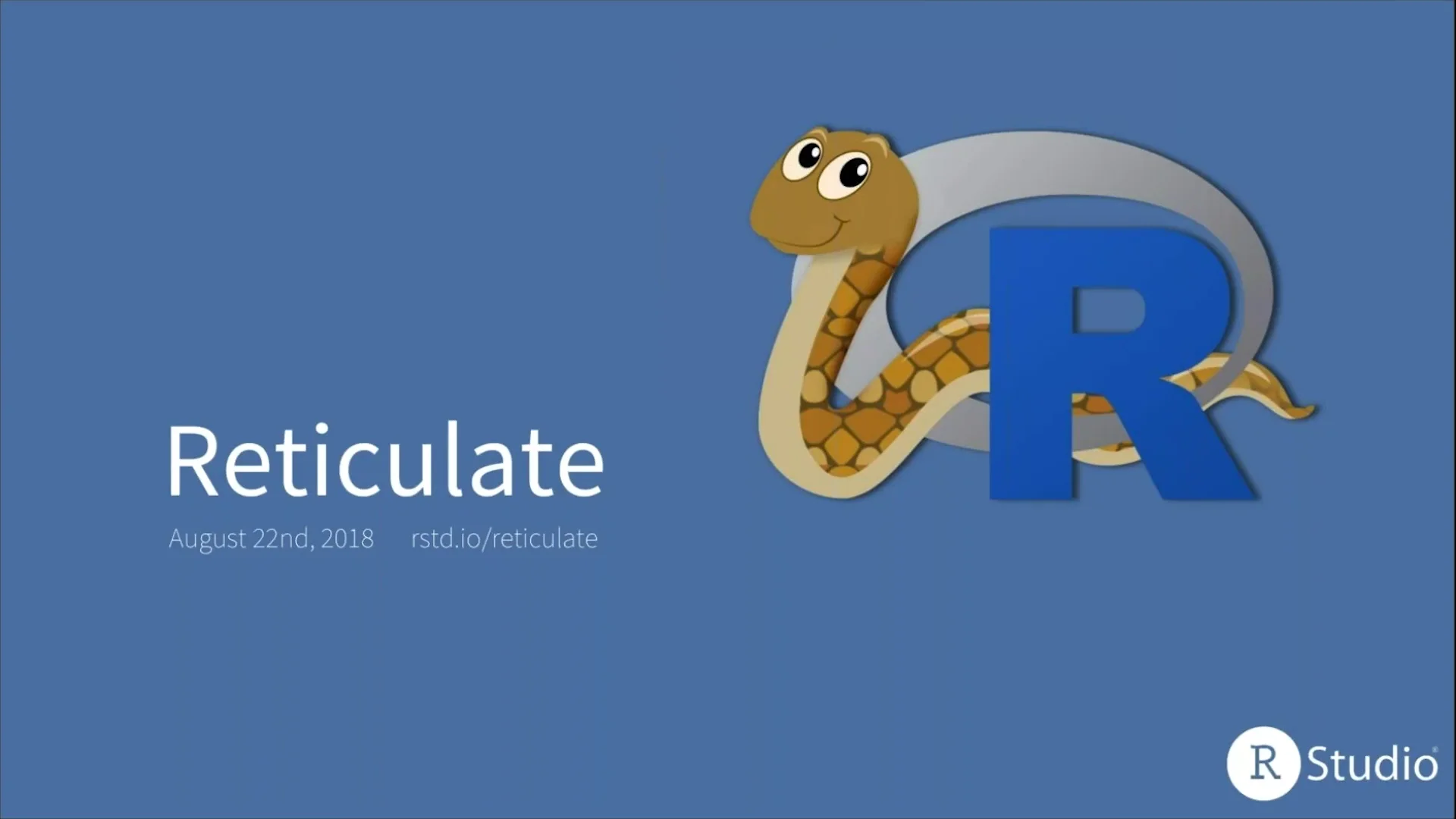 R & Python In RStudio 1.2 With Reticulate - RStudio