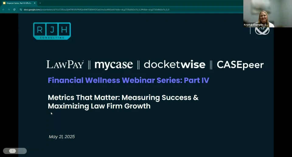 Law Firm Financial KPIs: The Numbers That Shape Your Firm | MyCase