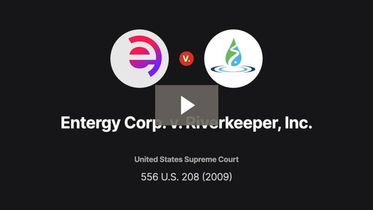Entergy Corp. v. Riverkeeper, Inc.