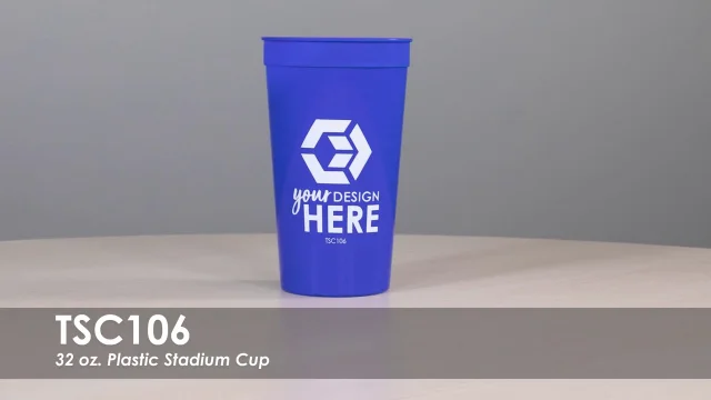 USA Made 32 oz. Large Stadium Cups