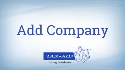 Walkthrough – Add Company