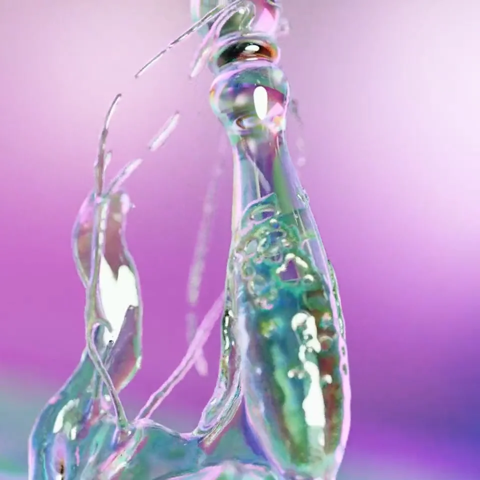 Cecii, Elegant Glass Dildo