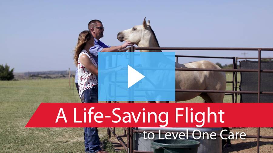 At a Moment's Notice | A Life-Saving Flight to Level One Care