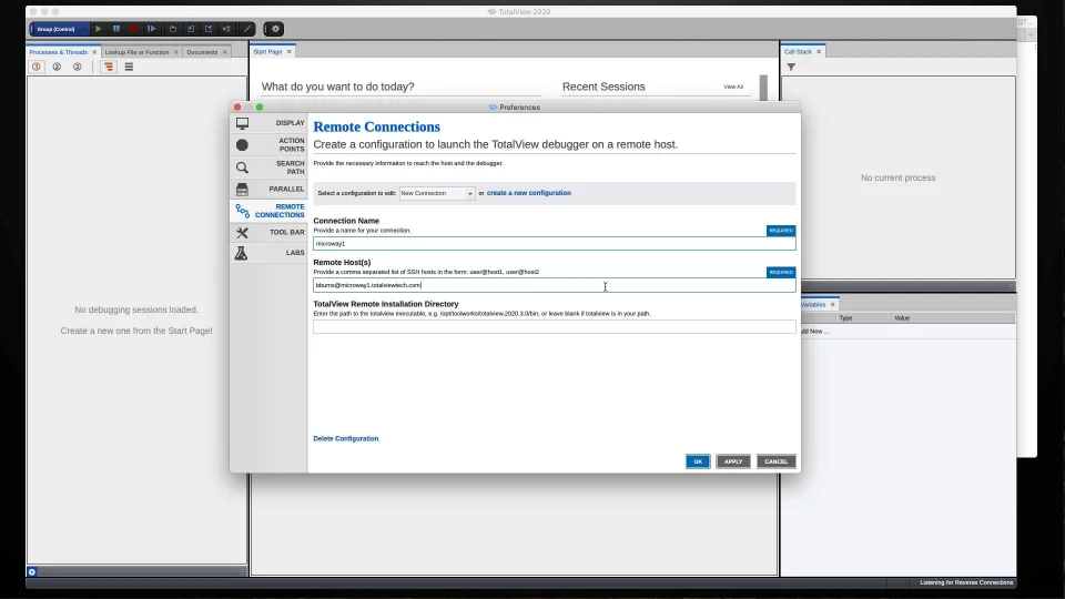 Debugging in C With TotalView