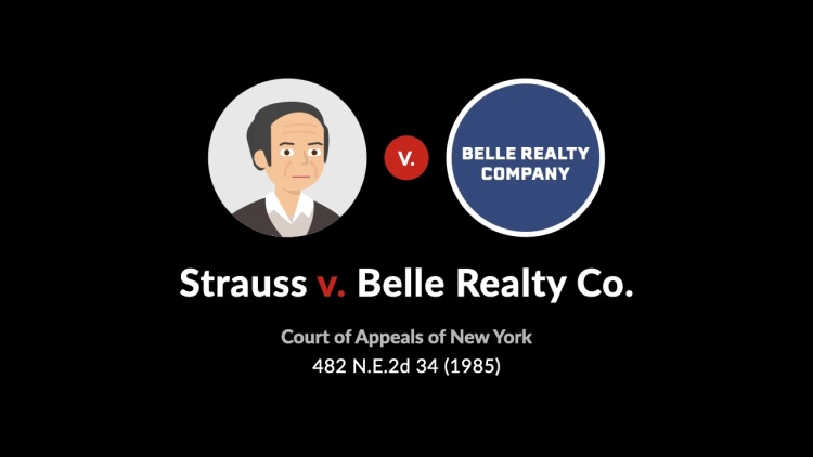Strauss v. Belle Realty Co.
