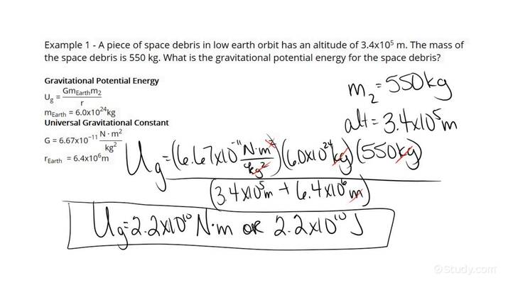 how-to-calculate-the-gravitational-potential-energy-of-an-object-above