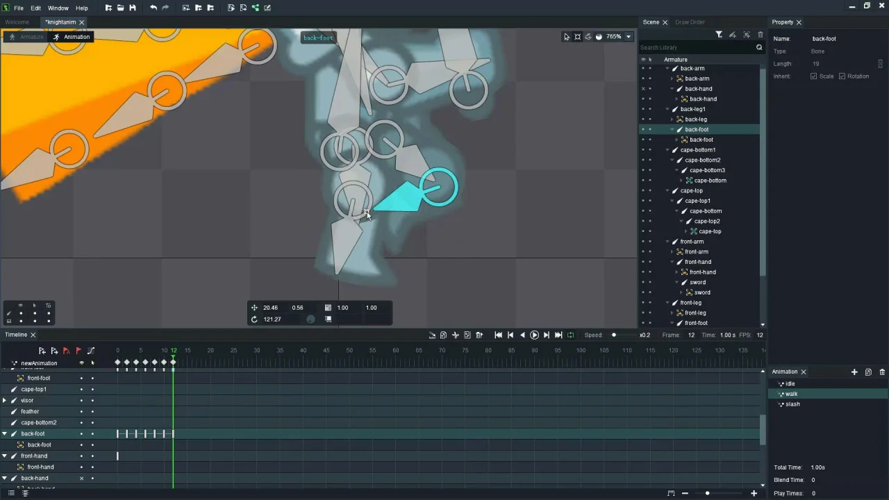 Dynamic game character animation with free tools: Inkscape and DragonBones! Dynamic game character animation with free tools: Inkscape and DragonBones!