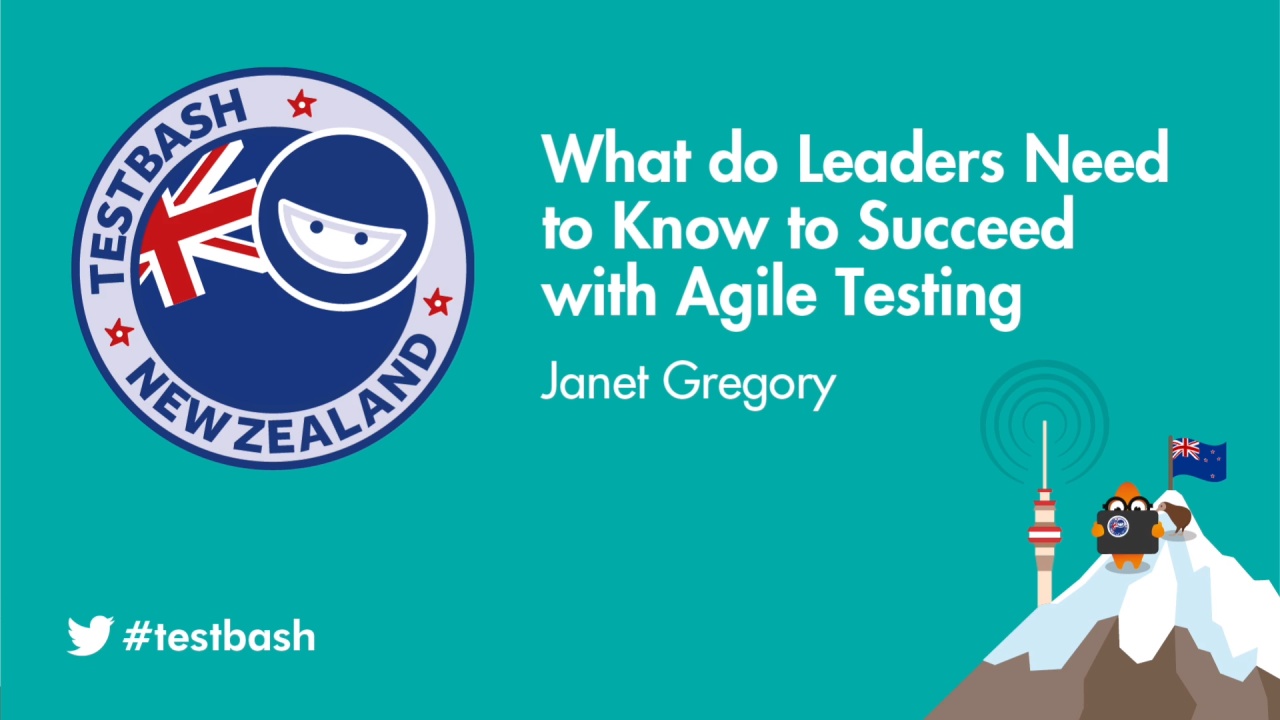 What do Leaders Need to Know to Succeed with Agile Testing - Janet Gregory image