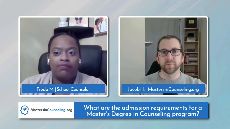 Counseling Master Program What Are The Admission Requirements For A Masters In Counseling Program ...