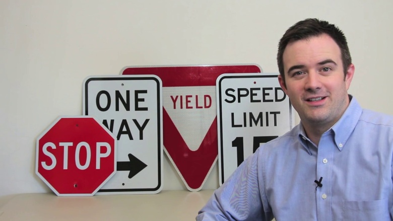 Parking Lot Directional Signs