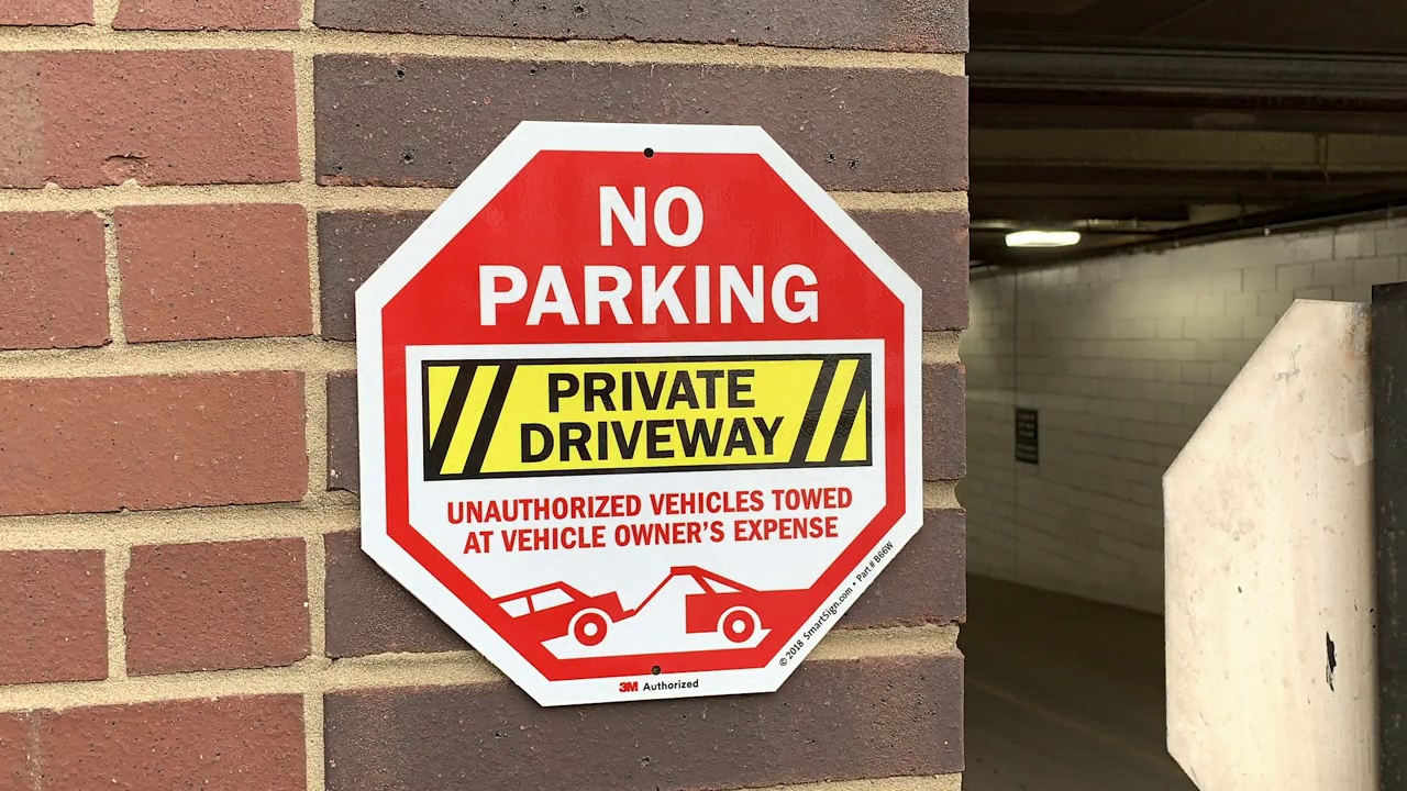 Security Alert Octagonal Sign