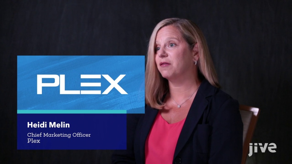 Plex - Customer Success Story (Heidi Melin - Chief Marketing Officer)