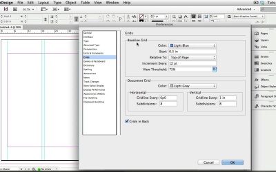 InDesign Fundamentals - Layout I - Document Setup