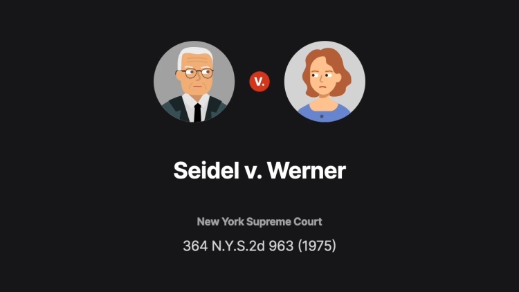 Seidel v. Werner