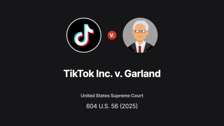 TikTok Inc. v. Garland