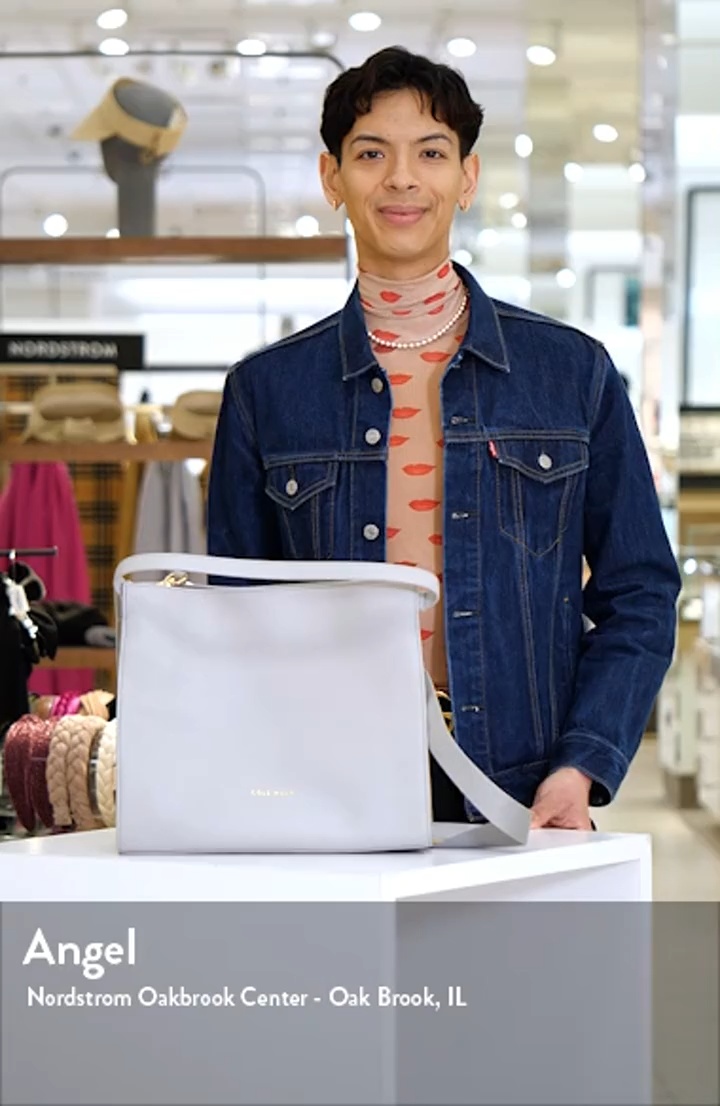 【大特価】Cole Haan Essential Woven ボディバッグ Women's Essential Woven Pouch in White | Cole Haan
