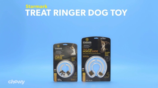 Starmark Treat Ringer Hot Dog Toy, Medium, Petco