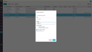 Reset and expire passwords