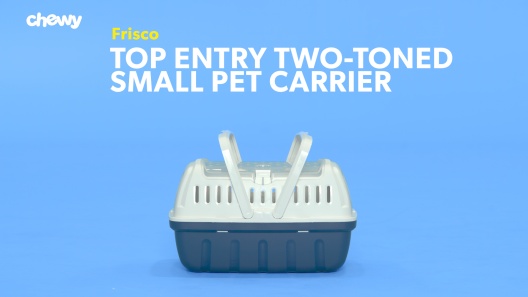 Full Cheeks; Small Pet Top Entry Travel Carrier | PetSmart