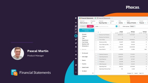 Faster setup, easier maintenance and enhanced analysis in Financial Statements