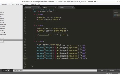 Design and Build Scroll-Based CSS Animations - Animating the Columns & Map