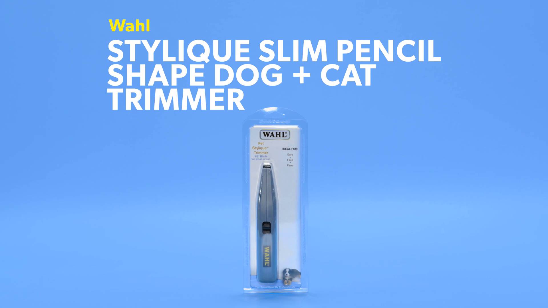 Wahl stylique cheap pet trimmer