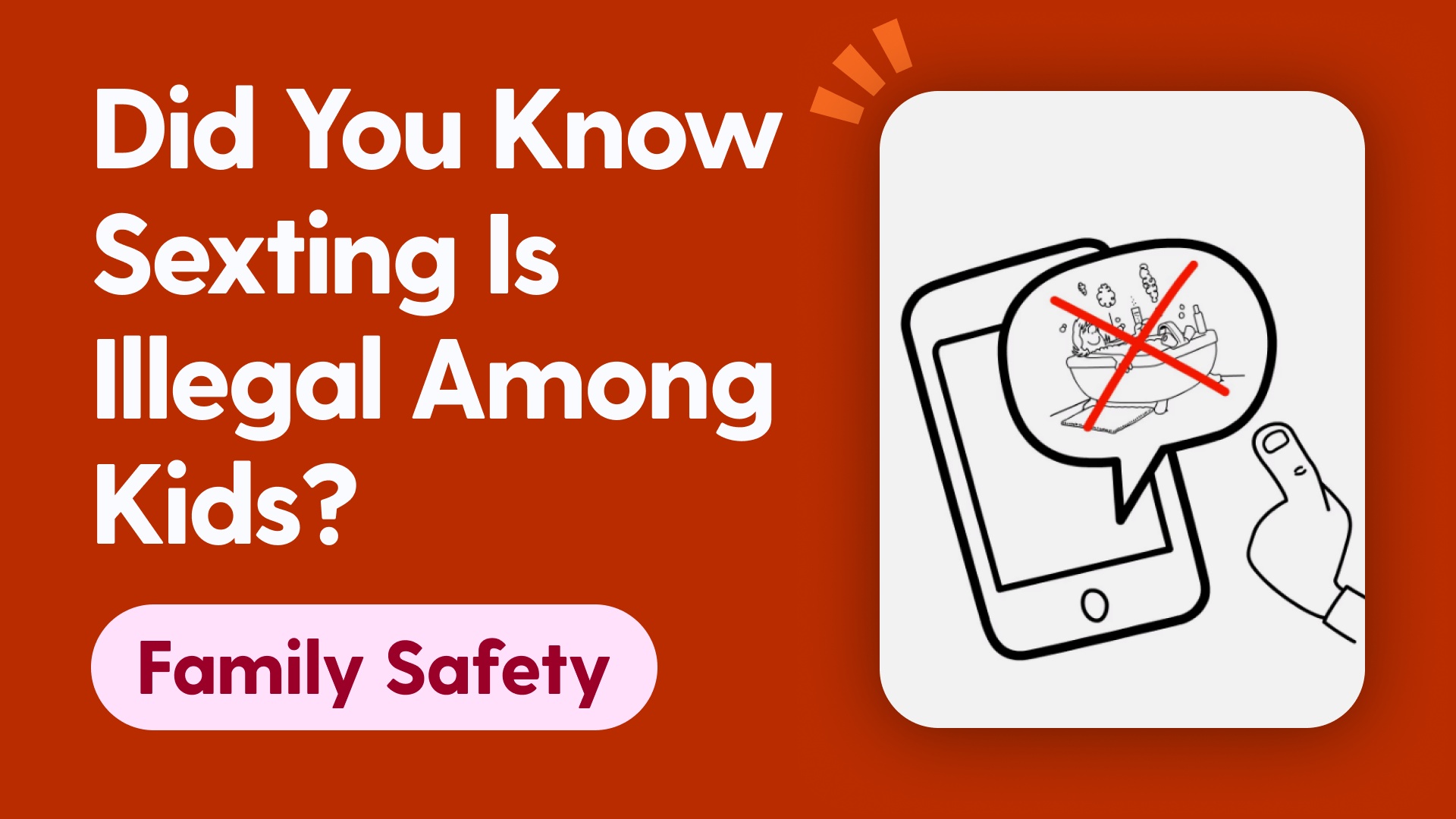 Did You Know Sexting Is Illegal Among Kids?