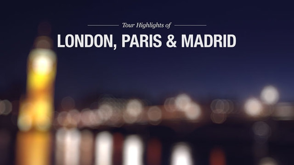 EF Educational Tours | London Paris and Madrid